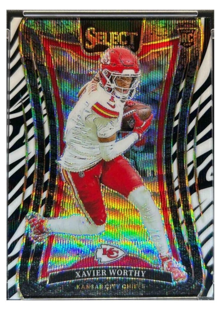 2024 Panini Select Base Set Xavier Worthy #385 card