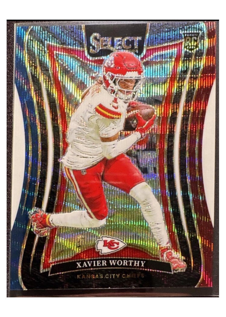 2024 Panini Select Base Set Xavier Worthy #385 card