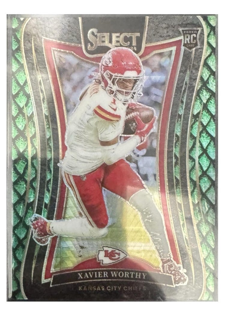 2024 Panini Select Base Set Xavier Worthy #385 card
