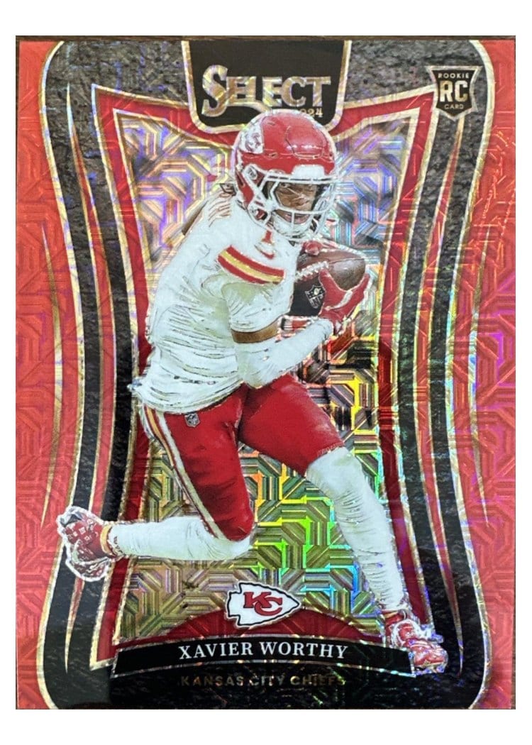 2024 Panini Select Base Set Xavier Worthy #385 card