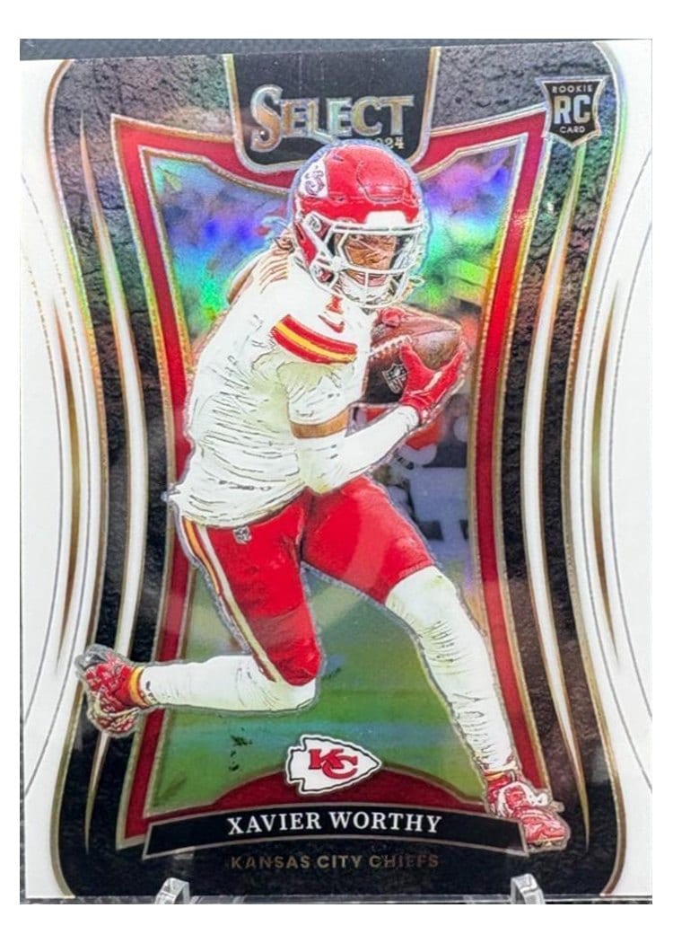 2024 Panini Select Base Set Xavier Worthy #385 card