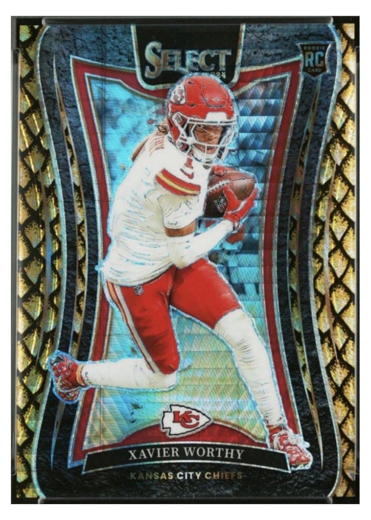2024 Panini Select Base Set Xavier Worthy #385 card