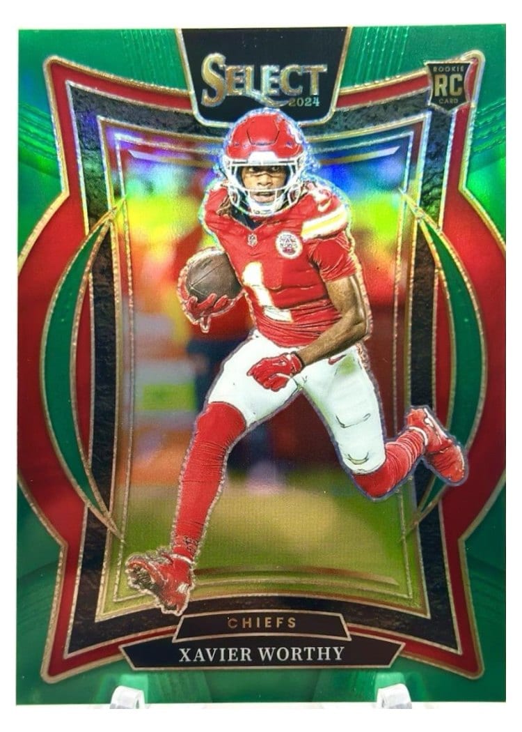2024 Panini Select Base Set Xavier Worthy #385 card