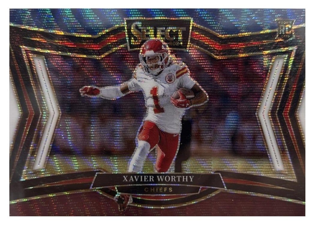2024 Panini Select Base Set Xavier Worthy #470 card