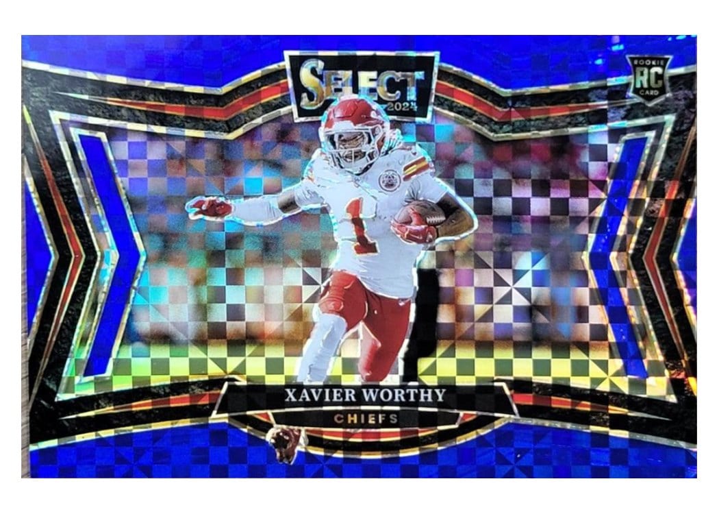 2024 Panini Select Base Set Xavier Worthy #470 card