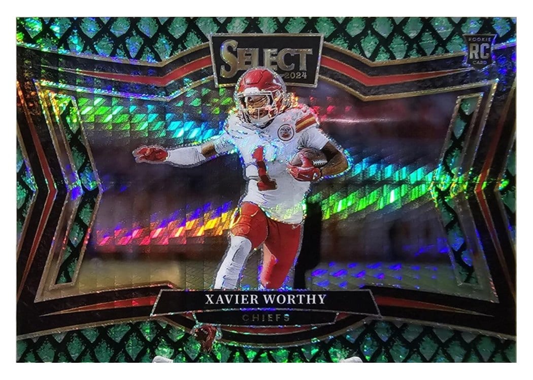 2024 Panini Select Base Set Xavier Worthy #470 card