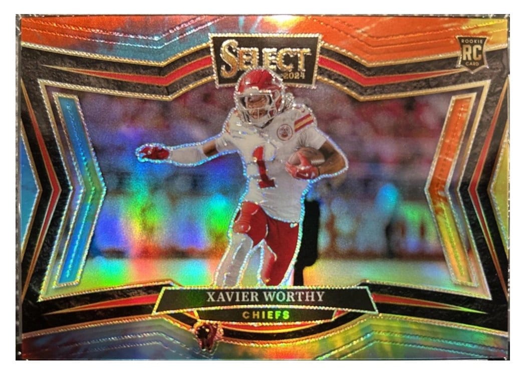 2024 Panini Select Base Set Xavier Worthy #470 card