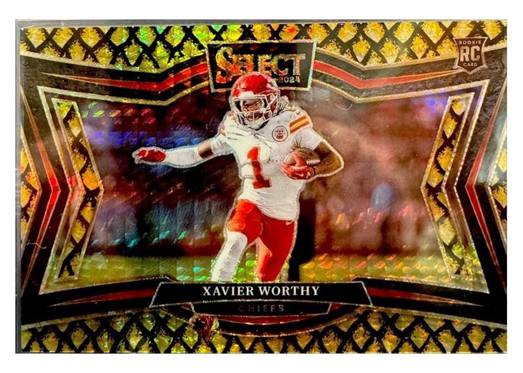 2024 Panini Select Base Set Xavier Worthy #470 card