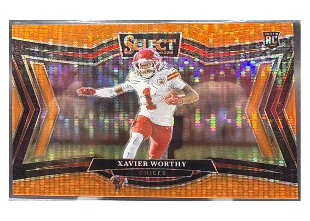 2024 Panini Select Base Set Xavier Worthy #470 card