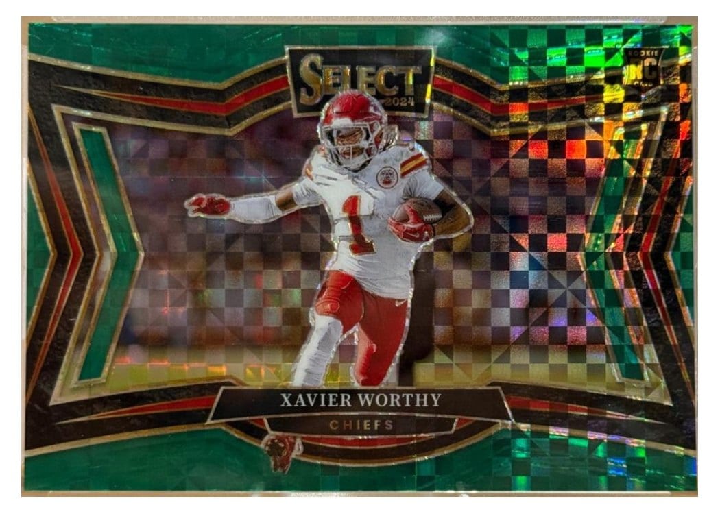 2024 Panini Select Base Set Xavier Worthy #470 card