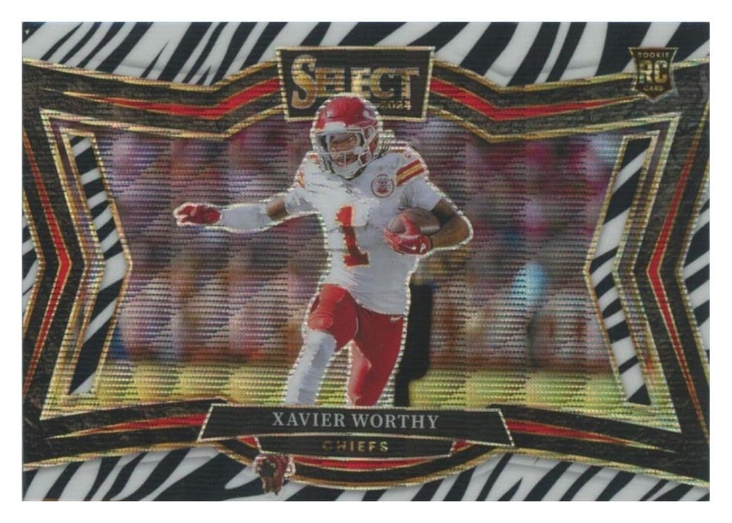 2024 Panini Select Base Set Xavier Worthy #470 card