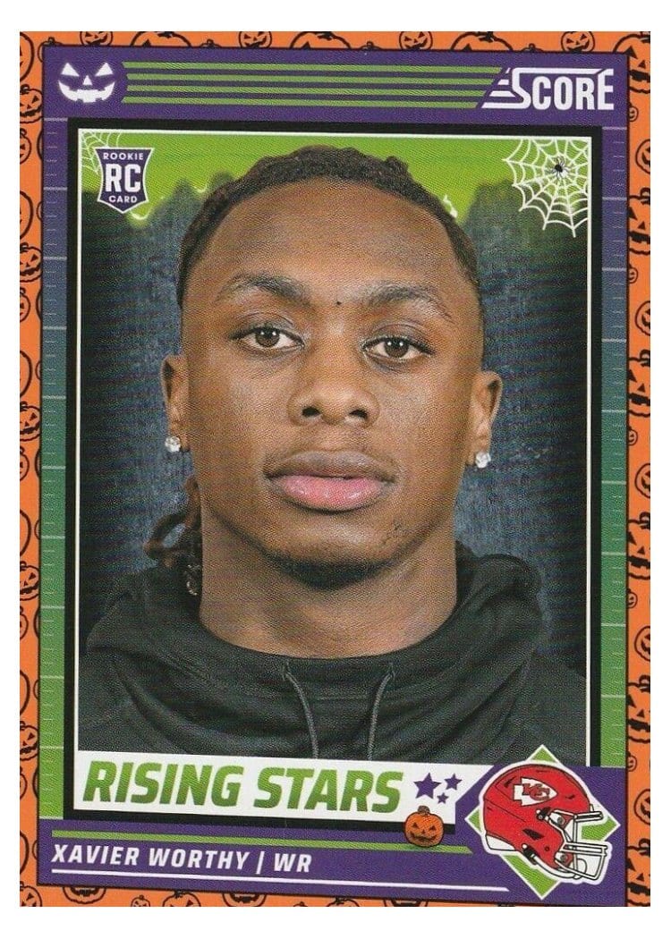 2024 Score-A-Treat Rising Stars Xavier Worthy #50 card