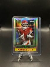 2024 Topps Chrome 1974 Topps Football Xavier Worthy #74TF-8 card