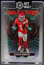 2025 Donruss Unleashed Xavier Worthy #17 card