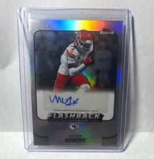 2025 Finest Flashback Autographs Xavier Worthy #FBA-XW