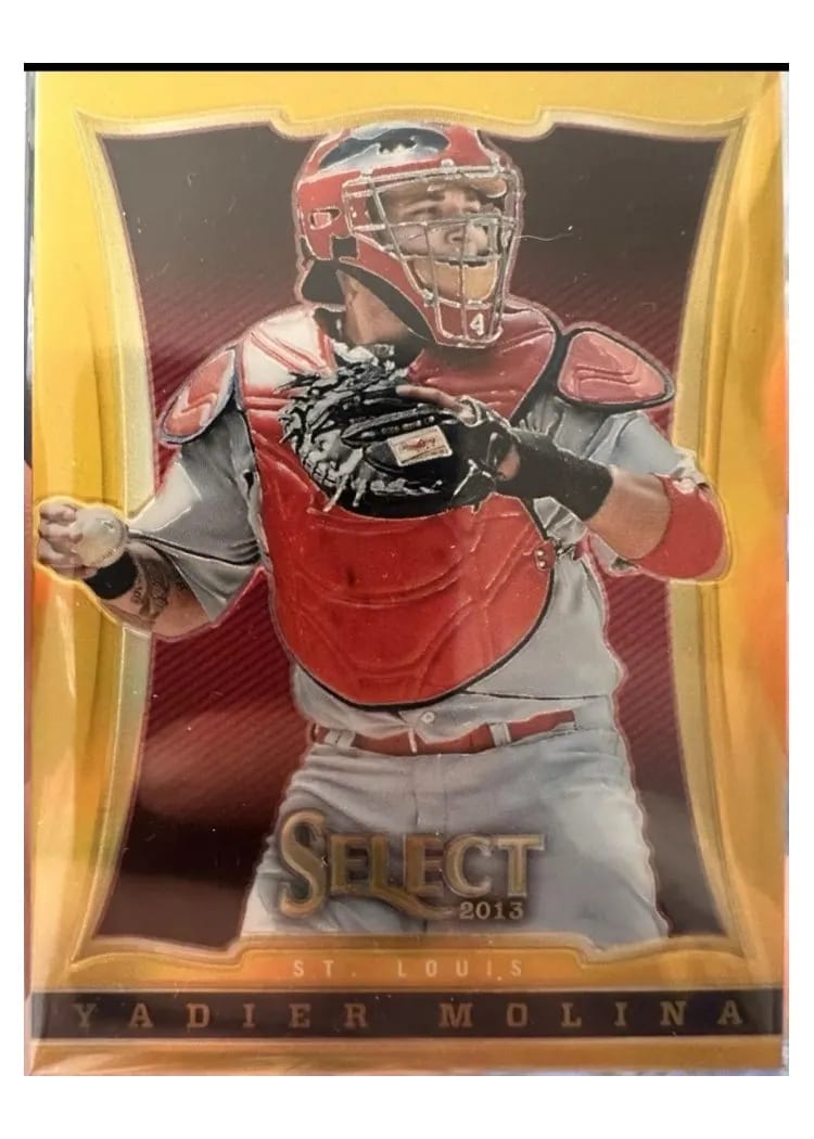 2013 Panini Select Yadier Molina #11 card