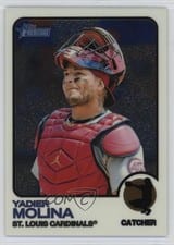 2022 Topps Heritage Chrome Yadier Molina #279 card