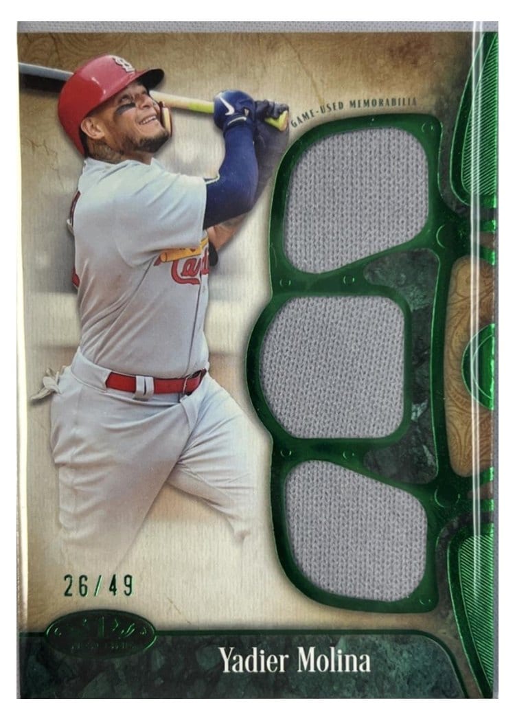 2026 Topps Tier One Tier One Relics Yadier Molina #T1R-YM