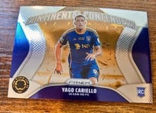 2025 Panini Prizm FIFA Club World Cup Continental Contenders Yago Cariello #30 card