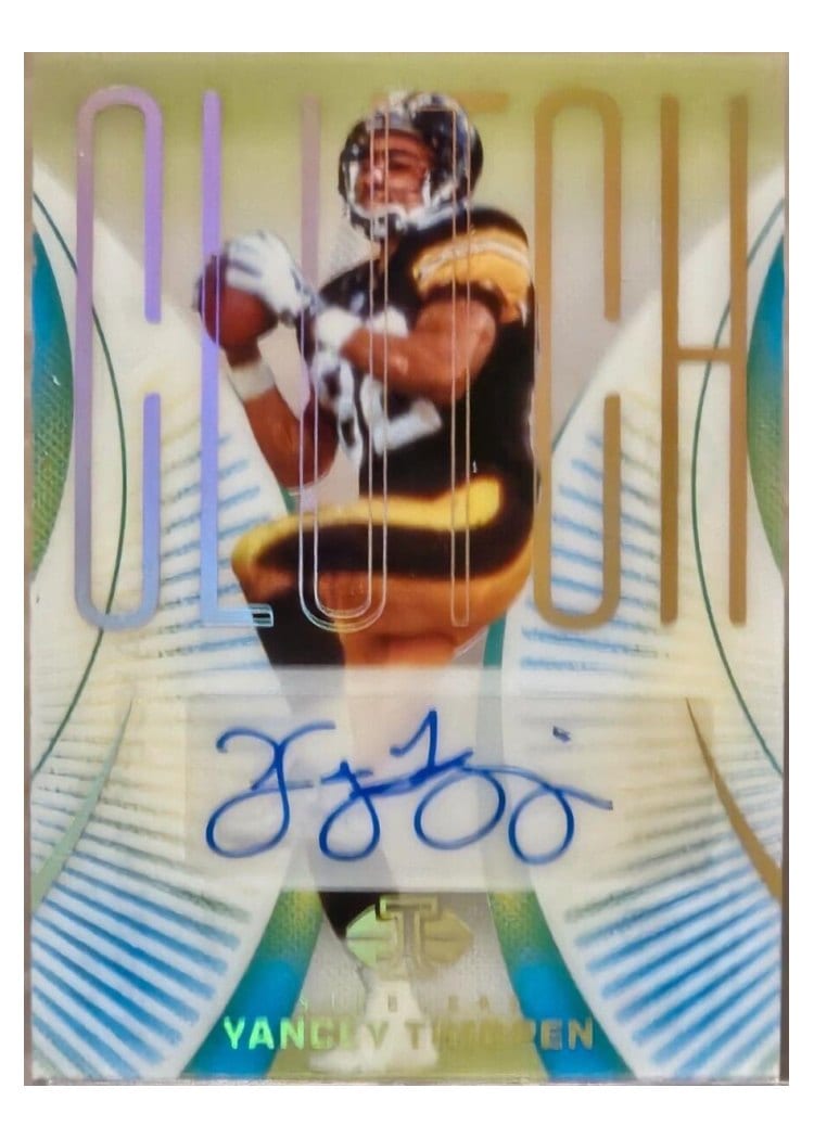 2024 Panini Illusions Clutch Signatures Yancey Thigpen #17 card