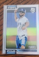 2026 Topps First Pitch Autographs Yandel #FP-12