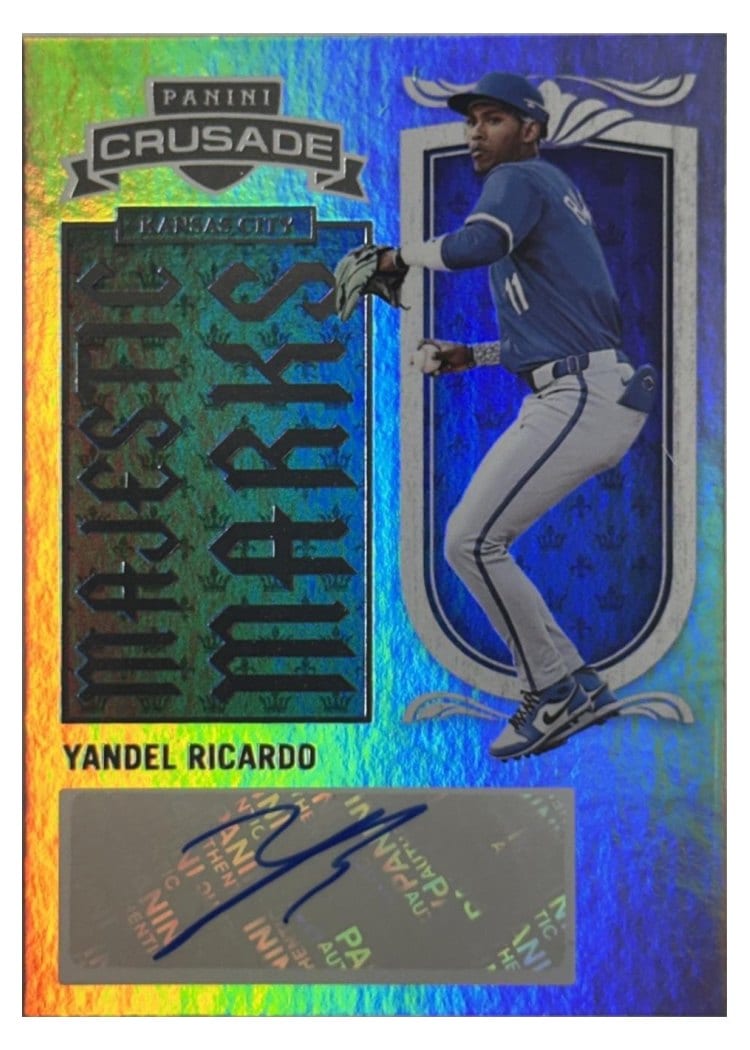 2025 Panini Crusade Majestic Marks Yandel Ricardo #16 card
