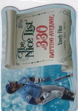 2024 Topps Holiday Making the Nice List Yandy Díaz #MNL-6 card