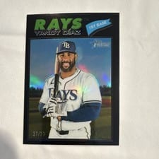 2026 Topps Heritage Yandy Diaz #47 card