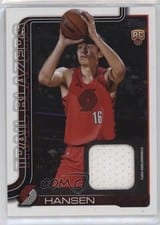 2025-26 Topps 3 Relics Autographs Prime Yang Hansen #RAP-YH card