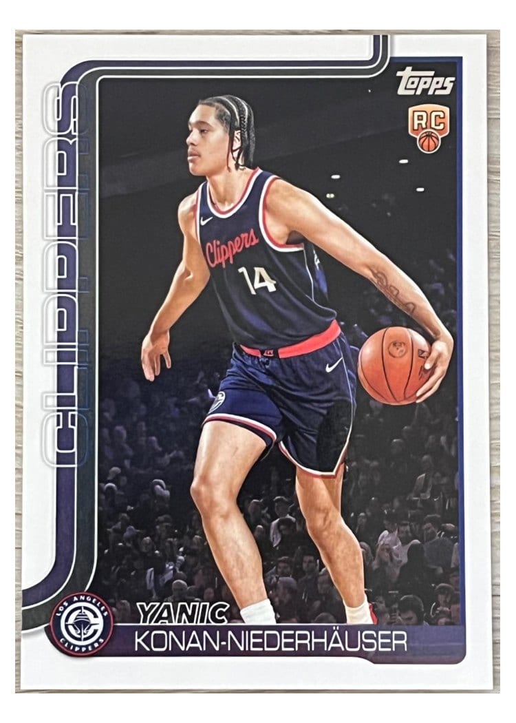 2025-26 Topps Base Set Yanic Konan-Niederhäuser #230 card