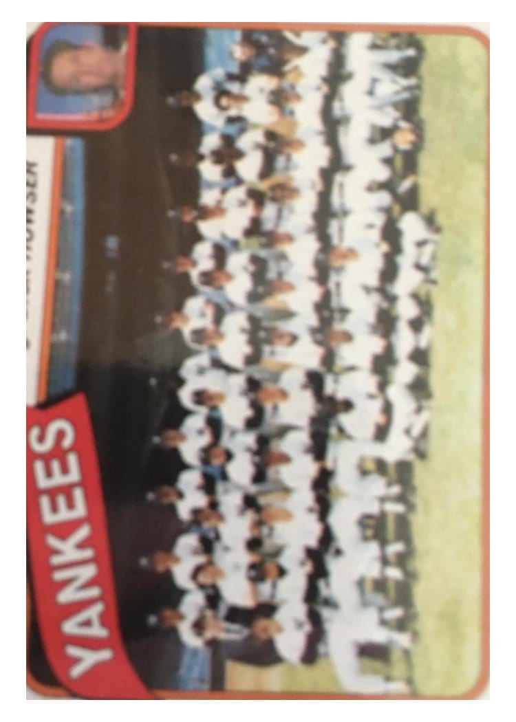 1980 Topps Yankees: Dick Howser #424 card