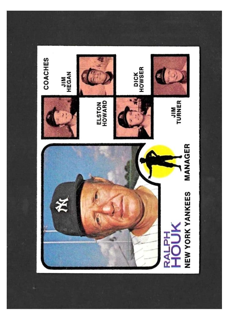 1973 Topps Yankees Field Leaders #116 card