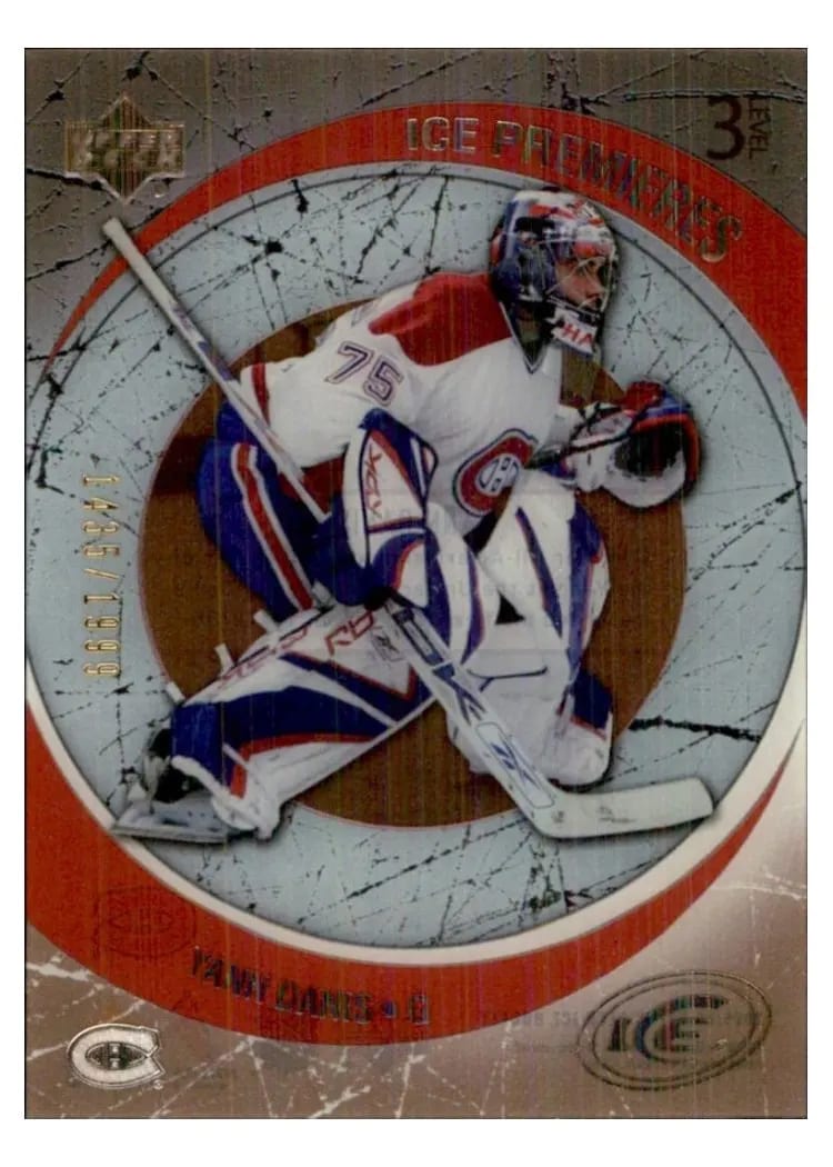 2005 Upper Deck Ice Yann Danis #132 card