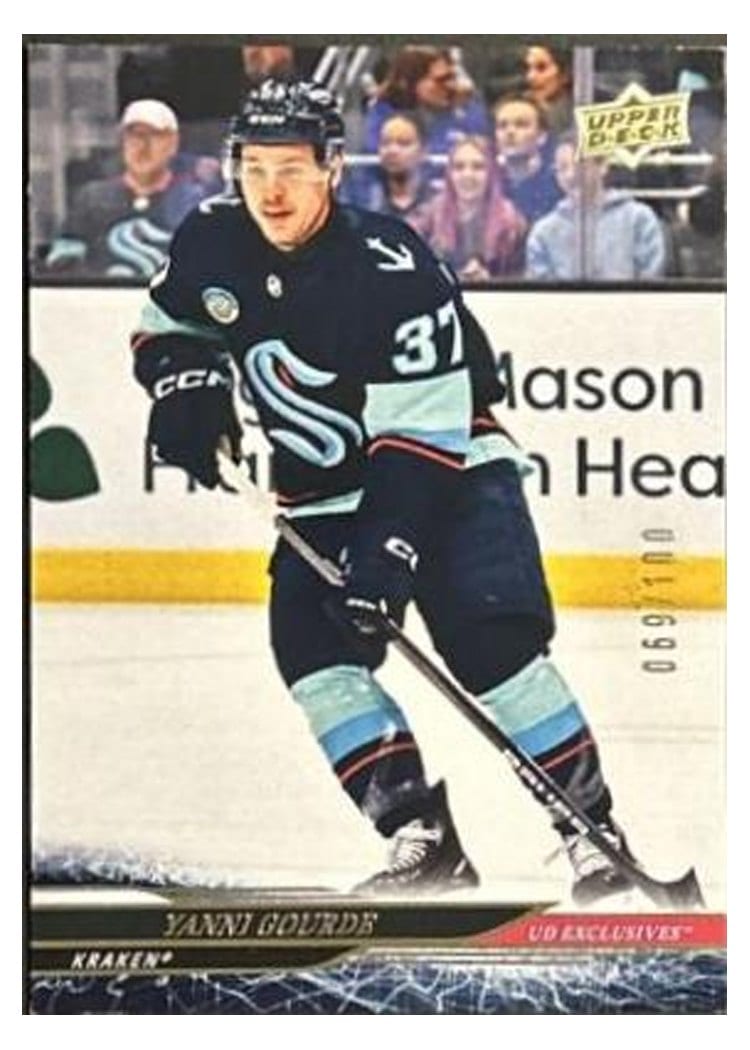 2024-25 Upper Deck Base Set Yanni Gourde #154 card