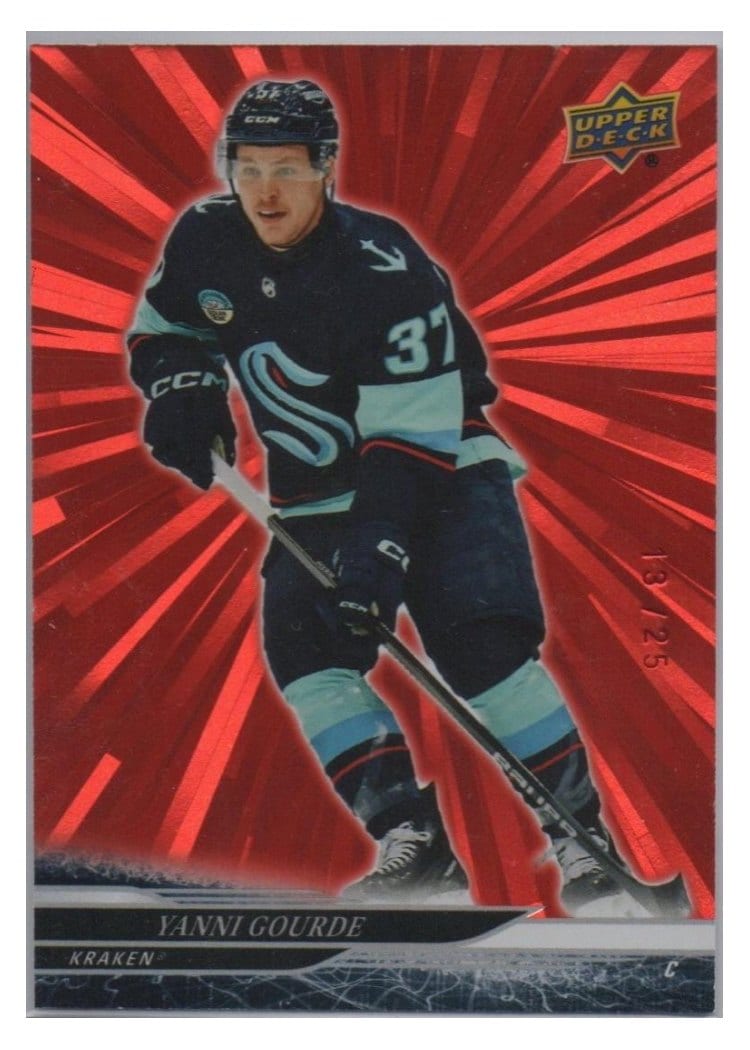 2024-25 Upper Deck Base Set Yanni Gourde #154 card