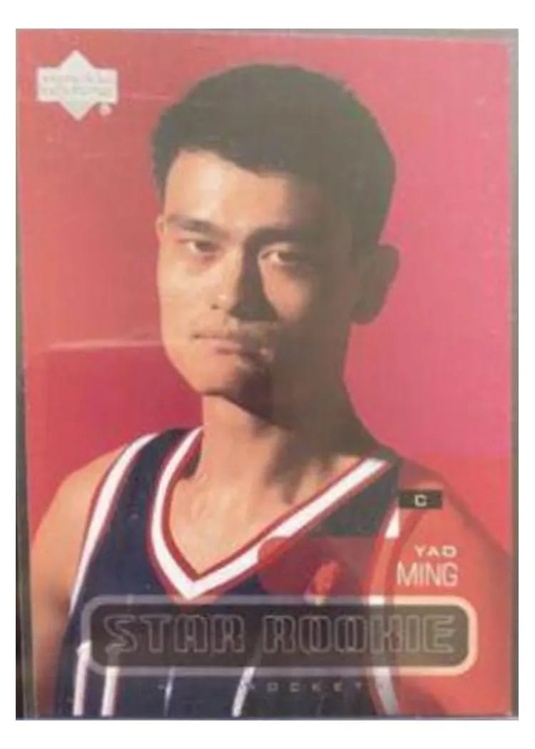 2002 Upper Deck Yao Ming #210 card