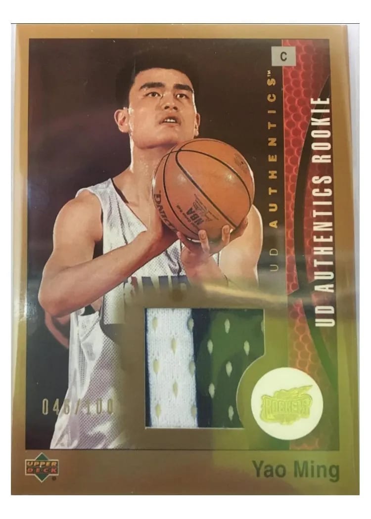 Yao Ming, 2002 Upper Deck Authentics