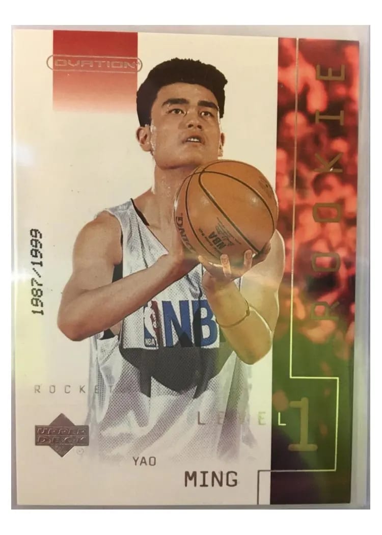 Yao Ming, 2002 Upper Deck Ovation
