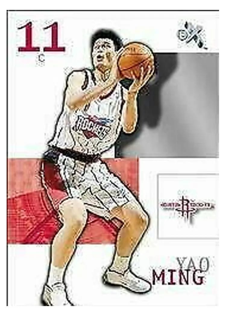2003 Fleer E-X Yao Ming #43 card