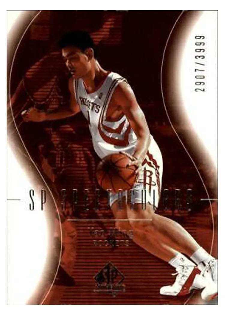 2003 SP Authentic Yao Ming #100 card