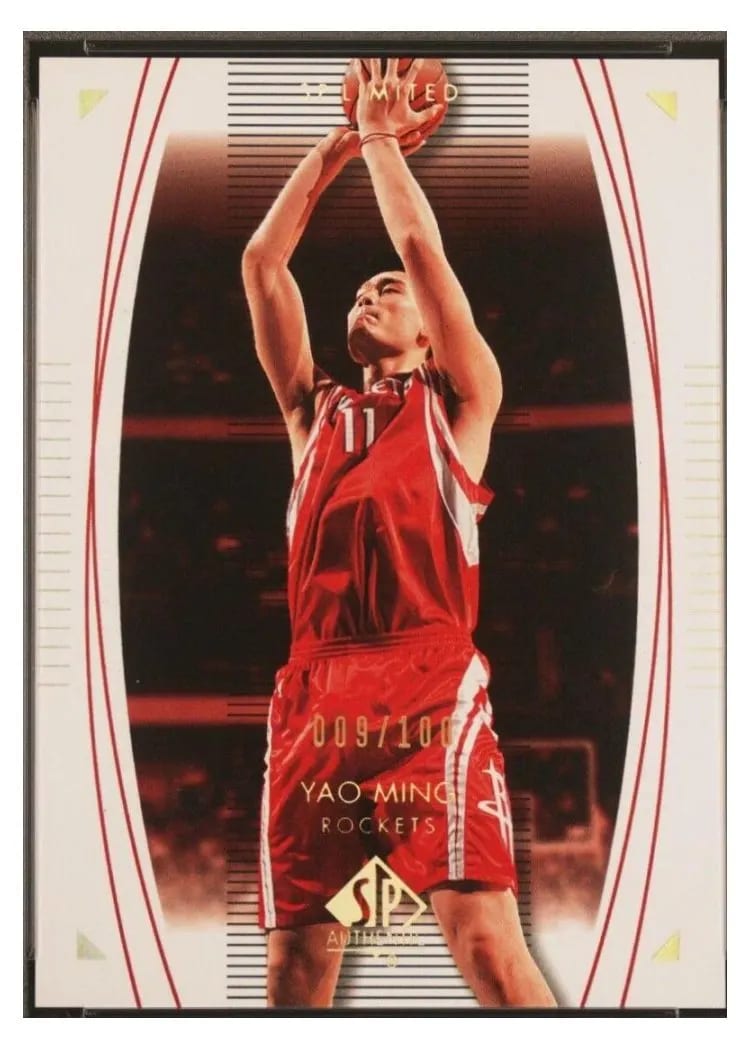 2003 SP Authentic Yao Ming #26 card
