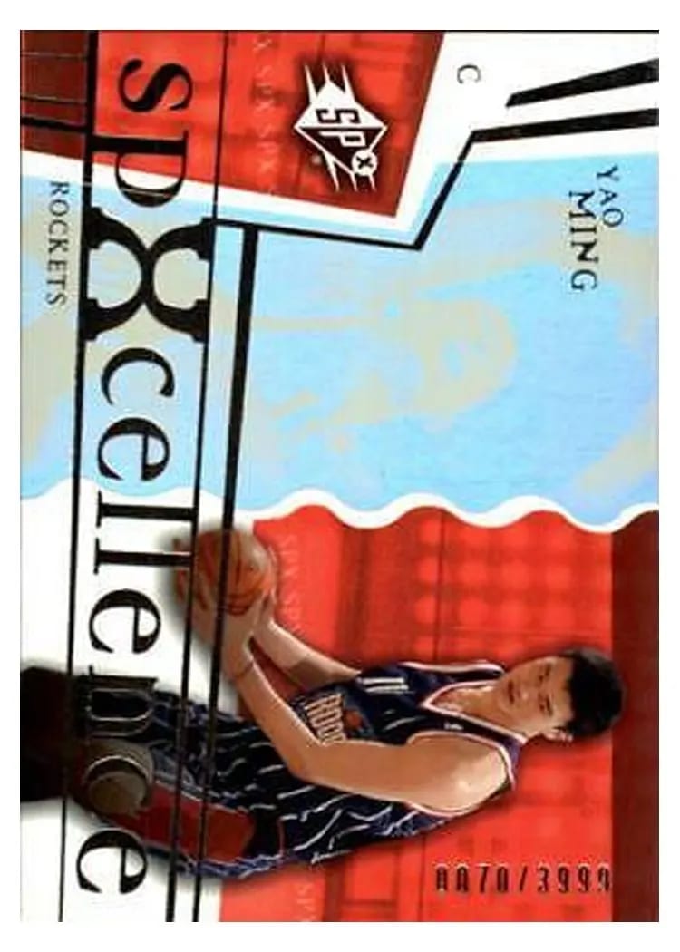 2003 Spx Yao Ming #97 card