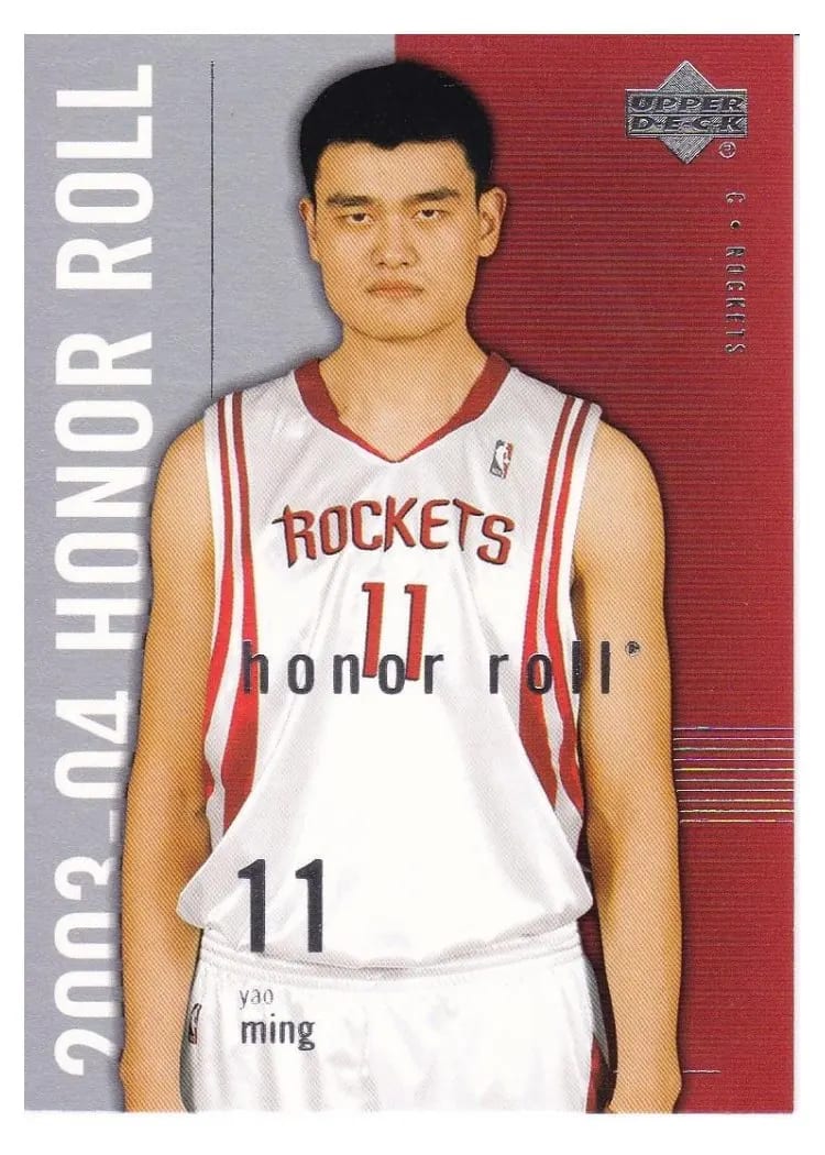 2003 Upper Deck Honor Roll Yao Ming #26 card