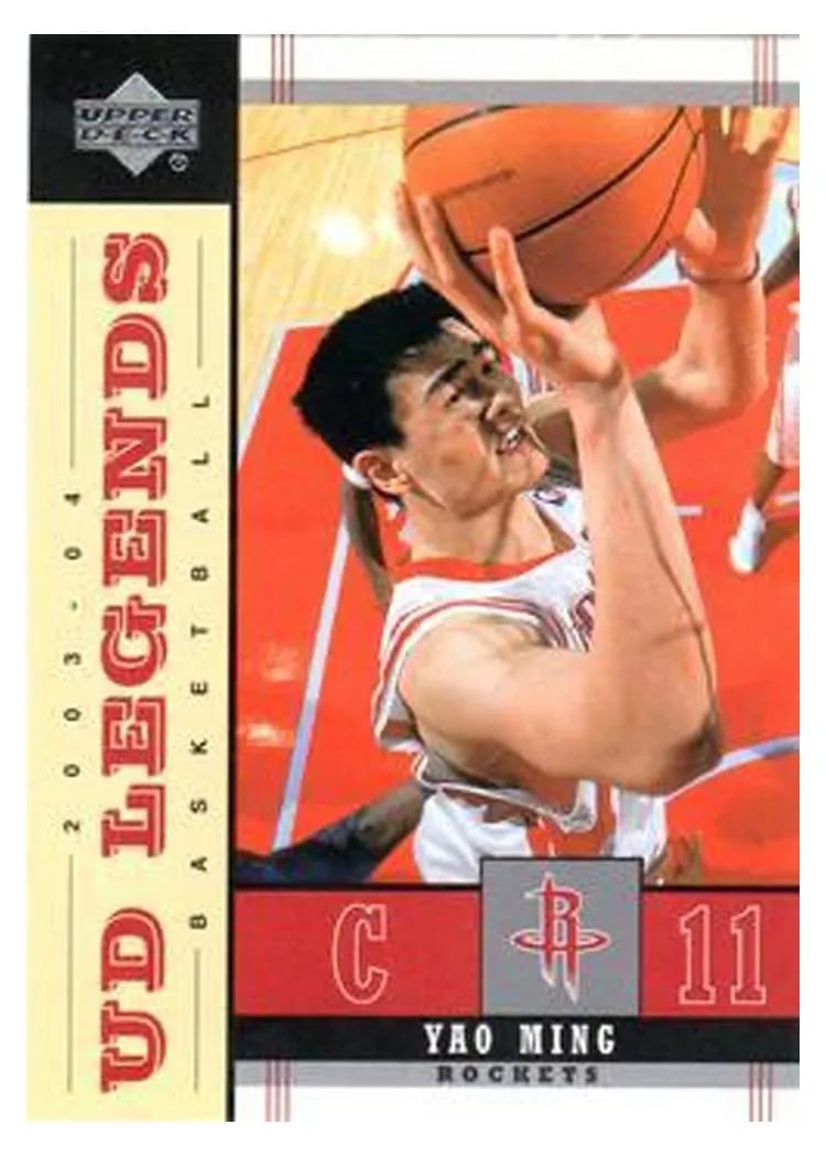 2003 Upper Deck Legends Yao Ming #26 card