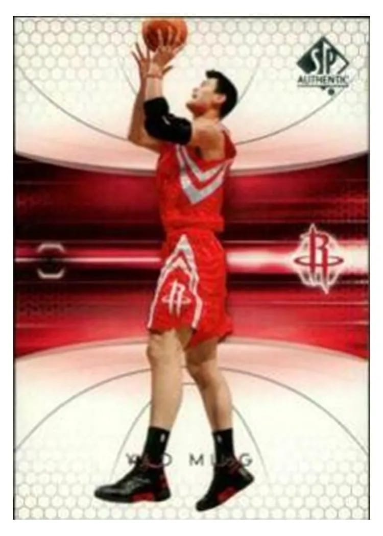 2004 SP Authentic Yao Ming #30 card