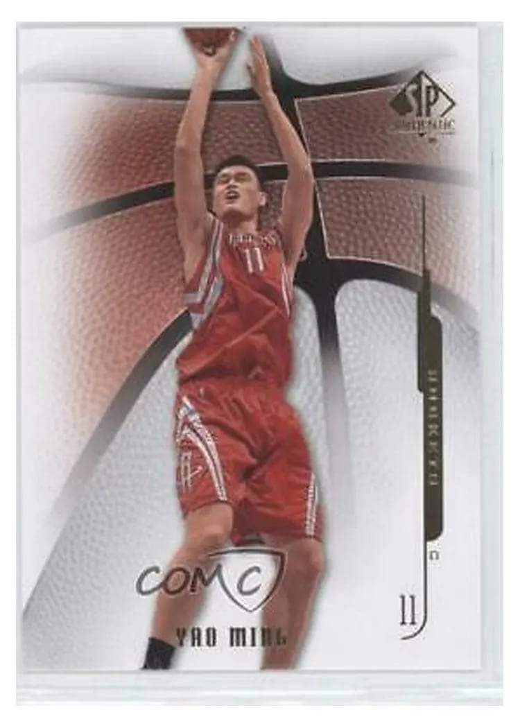 2008 SP Authentic Yao Ming #78 card
