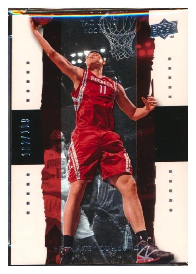 2009 UD Exquisite Collection Yao Ming #5 card