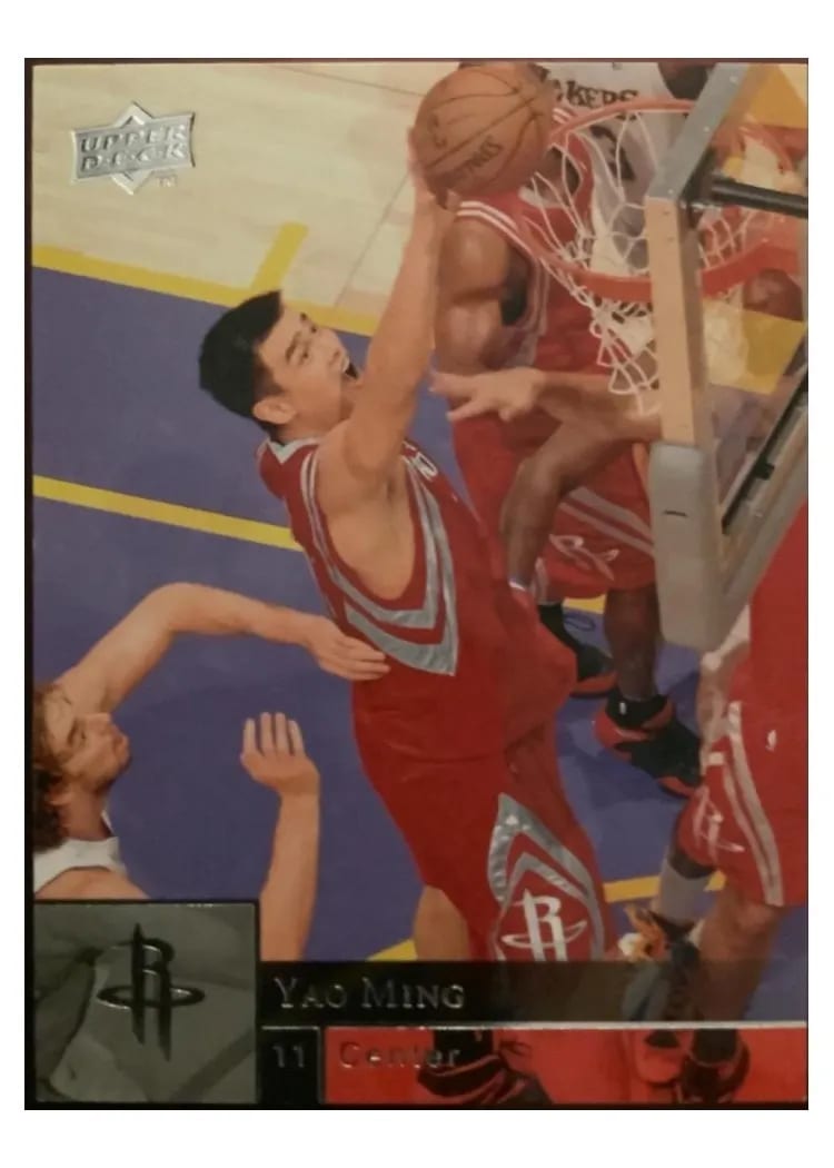 2009 Upper Deck Yao Ming #62 card