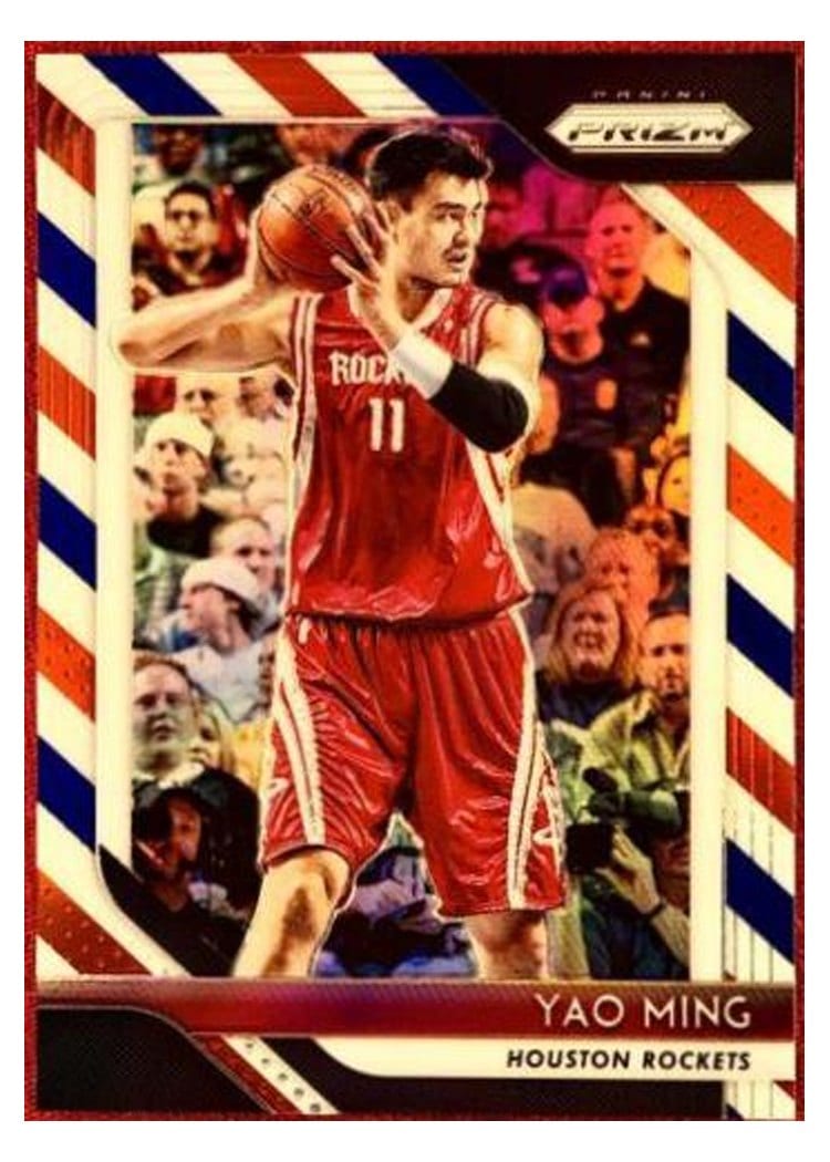 2018-19 Panini Prizm Base Set Yao Ming #135 card