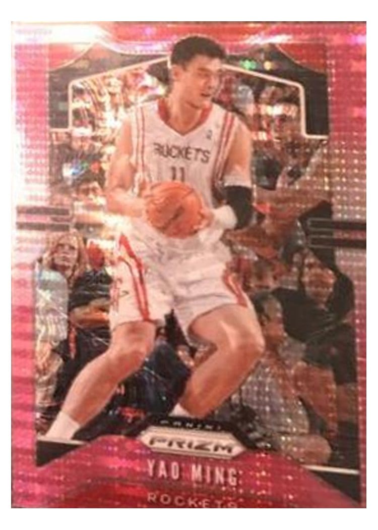 2019-20 Panini Prizm Base Set Yao Ming Pink Pulsar Prizm #7 card